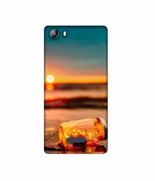 Amazon Brand - Solimo Designer Jar at Sea Serface 3D Printed Hard Back Case Mobile Cover for Micromax Canvas 5 E481