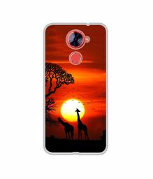 Amazon Brand - Solimo Designer Sunshade UV Printed Soft Back Case Mobile Cover for Comio X1