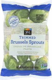 365 Everyday Value, Trimmed Brussels Sprouts, 12 oz