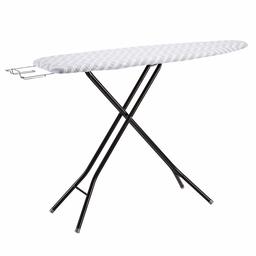 AmazonBasics Full-Size Ironing Board - 4-Leg Fold-Up, Chevron Removable Cover