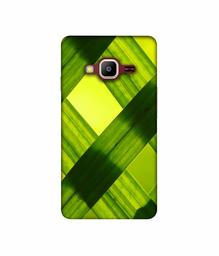 Amazon Brand - Solimo Designer Leafs Texture 3D Printed Hard Back Case Mobile Cover for Samsung Z2