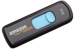 AmazonBasics USB 2.0 Flash Drive - 8GB