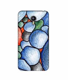 Amazon Brand - Solimo Designer Pebbles Drawing 3D Printed Hard Back Case Mobile Cover for Meizu M2 Note