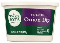 WHOLE FOODS MARKET French Onion Dip, 16 OZ