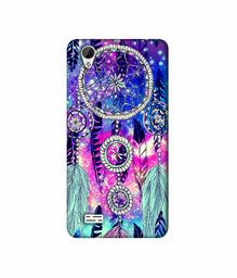 Amazon Brand - Solimo Designer Round Wall Hanging Pattern 3D Printed Hard Back Case Mobile Cover for Vivo Y31