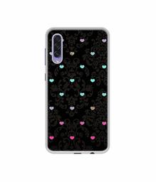 Amazon Brand - Solimo Designer Heart Texture UV Printed Soft Back Case Mobile Cover for Samsung Galaxy A50s