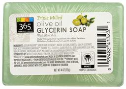 365 Everyday Value, Glycerin Soap, Olive Oil, 4 oz