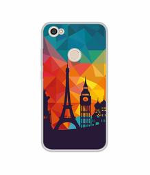 Amazon Brand - Solimo Designer Colored Paris UV Printed Soft Back Case Mobile Cover for Mi Redmi Y1 (Note 5A)