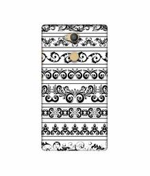 Amazon Brand - Solimo Designer Black Multi Patterns 3D Printed Hard Back Case Mobile Cover for Sony Xperia L2