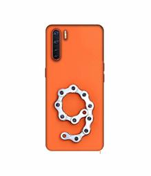 Amazon Brand - Solimo Designer Number Nine 3D Printed Hard Back Case Mobile Cover for Oppo A91