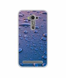 Amazon Brand - Solimo Designer Water Drops UV Printed Soft Back Case Mobile Cover for Asus Zenfone 2 Laser ZE550KL