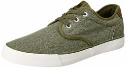 Amazon Brand - Symbol Men's Olive Canvas Sneakers-10 UK/India (44 EU) (AZ-GI-370C)