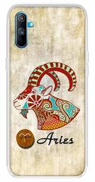 Amazon Brand - Solimo Designer Multicolor Aries Design Printed Soft Back Case Mobile Cover for Realme C3