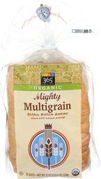 365 Everyday Value, Organic Mighty Multigrain Small Batch Bread, 22 oz (Frozen)