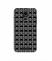 Amazon Brand - Solimo Designer White Flowers Pattern 3D Printed Hard Back Case Mobile Cover for Coolpad Note 3 Lite