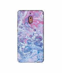 Amazon Brand - Solimo Designer Oil Paint on Marble 3D Printed Hard Back Case Mobile Cover for Nokia 2.1