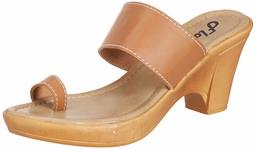 Flavia Women's Tan Fashion Slippers-8 UK (40 EU) (9 US) (FL/244/TAN)