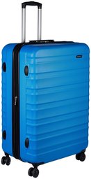 AmazonBasics Hardside Trolley Luggage - 28-Inch, Light Blue