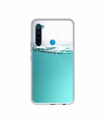 Amazon Brand - Solimo Designer Half Fill UV Printed Soft Back Case Mobile Cover for Mi Redmi Note 8