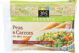 365 Everyday Value, Organic Petite Green Peas, No Salt Added, 16 oz (Frozen)