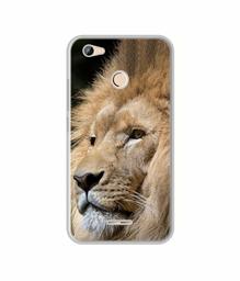 Amazon Brand - Solimo Designer Lion UV Printed Soft Back Case Mobile Cover for Micromax Canvas Unite 4 Pro Q465