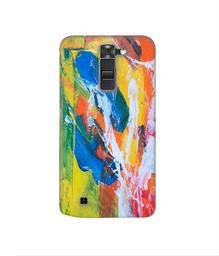 Amazon Brand - Solimo Designer Multicolor Paint On Wall 3D Printed Hard Back Case Mobile Cover for LG K7