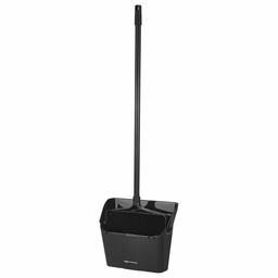 AmazonCommercial Lobby Dustpan, Black, 6-pack