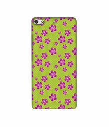 Amazon Brand - Solimo Designer Pink Flower Patterns 3D Printed Hard Back Case Mobile Cover for Gionee Elife S7