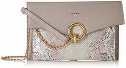 Flavia Women's Clutch (Grey)