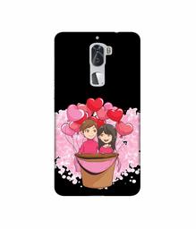 Amazon Brand - Solimo Designer Boy and Girl 3D Printed Hard Back Case Mobile Cover for Coolpad Cool1 Dual