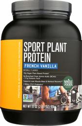 Whole Foods Market, Sport Plant Protein, French Vanilla, 33 oz