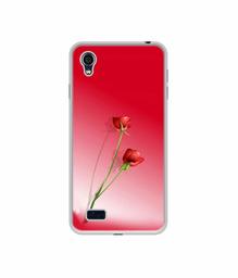 Amazon Brand - Solimo Designer Red Roses UV Printed Soft Back Case Mobile Cover for Vivo Y11