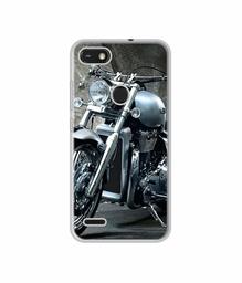 Amazon Brand - Solimo Designer Motorcycle UV Printed Soft Back Case Mobile Cover for Tecno Camon iSky