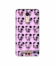 Amazon Brand - Solimo Designer Panda Experation 3D Printed Hard Back Case Mobile Cover for Xiaomi Redmi Note 3