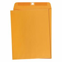 AmazonBasics 10 x 13 Clasp Envelopes, Gummed, Moisture-Activated Adhesive for Permanent Secure Seal, 28 lb Paper, 100-Pack