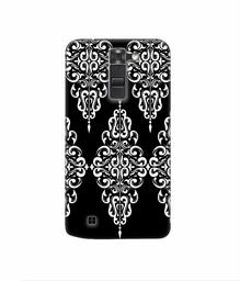 Amazon Brand - Solimo Designer Pattern Design 3D Printed Hard Back Case Mobile Cover for LG K10