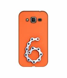 Amazon Brand - Solimo Designer Number Six 3D Printed Hard Back Case Mobile Cover for Samsung Galaxy Core Prime