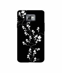 Amazon Brand - Solimo Designer Color Flowers 3D Printed Hard Back Case Mobile Cover for Samsung Galaxy S2