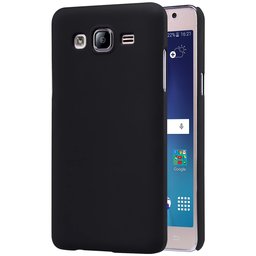 Amazon Brand - Solimo Samsung On7 Pro Mobile Cover (Hard Back & Slim), Black