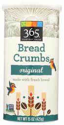 365 Everyday Value, Bread Crumbs, Original, 15 oz