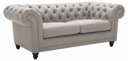 Amazon Brand – Stone & Beam Bradbury Chesterfield Tufted Loveseat Sofa Couch, 78.7