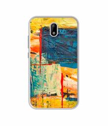 Amazon Brand - Solimo Designer Multicolor Box UV Printed Soft Back Case Mobile Cover for Itel A23