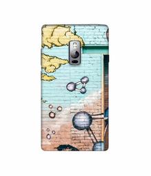 Amazon Brand - Solimo Designer Paintings 3D Printed Hard Back Case Mobile Cover for OnePlus 2