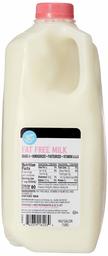 Amazon Brand - Happy Belly Fat Free Skim Milk, Half Gallon, 64 Ounces