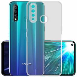 Amazon Brand - Solimo Anti Dust Plug Mobile Cover (Soft & Flexible Back case), for Vivo Z1 Pro (Transparent)