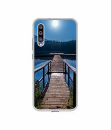 Amazon Brand - Solimo Designer Wooden Beach UV Printed Soft Back Case Mobile Cover for Mi A3