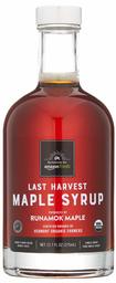 Amazon Fresh Exclusive Organic Last Harvest Pure Vermont Maple Syrup, Dark Flavor Robust Taste, 12.7 Fl Oz