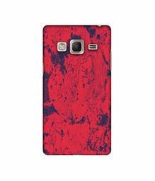 Amazon Brand - Solimo Designer Red Paint 3D Printed Hard Back Case Mobile Cover for Samsung Z3