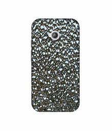 Amazon Brand - Solimo Designer Foil Paper Texture 3D Printed Hard Back Case Mobile Cover for Motorola Moto E 2nd Generation