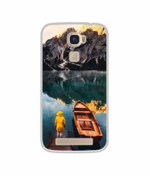 Amazon Brand - Solimo Designer Lake View UV Printed Soft Back Case Mobile Cover for Lyf Water 9